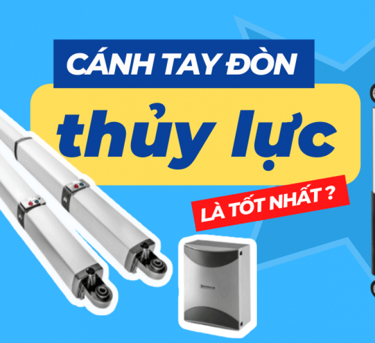 So sánh điểm giống - Khác nhau giữa Motor tay đòn thuỷ lực & cơ điện